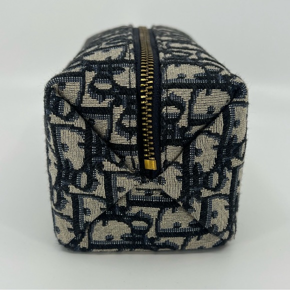 Dior toiletry bag canvas make up cosmetic pouch - Picture 7 of 10